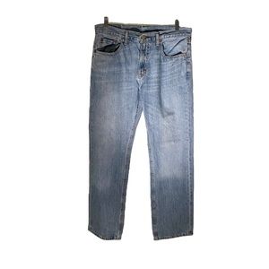 Levi Strauss Men’s 559 Jeans Stonewashed Straight-Leg. Size W33, L32